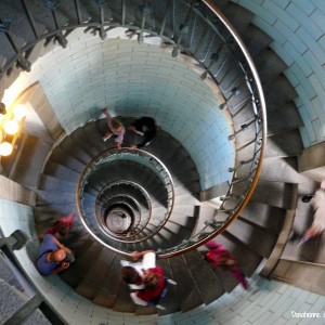 Escaliers du Phare d'Eckmühl MaCornouaille